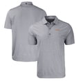 thumbnail image 1 of Men's Cutter & Buck  Heather Black Pacific Tigers Big & Tall Forge Eco Heather Stripe Stretch Recycled Polo, 1 of 3