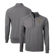 thumbnail image 1 of Men's Cutter & Buck Heather Black Seattle Mariners City Connect Big & Tall Adapt Eco Knit Heather Quarter-Zip Pullover, 1 of 2