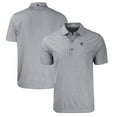 thumbnail image 1 of Men's Cutter & Buck  Heather Black Seton Hall Pirates Big & Tall Forge Eco Heather Stripe Stretch Recycled Polo, 1 of 3