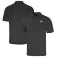 thumbnail image 1 of Men's Cutter & Buck Heather Black UNLV Rebels Forge Eco Stretch Recycled Polo, 1 of 3