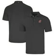 thumbnail image 1 of Men's Cutter & Buck Heather Black Washington State Cougars Big & Tall Forge Eco Stretch Recycled Polo, 1 of 3