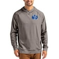 thumbnail image 1 of Men's Cutter & Buck Heather Charcoal Air Force Falcons Vault Logo Adapt Knit Raglan Pullover Hoodie, 1 of 2
