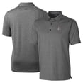 thumbnail image 1 of Men's Cutter & Buck Heather Charcoal Albuquerque Isotopes Forge Heathered Stretch Polo, 1 of 3