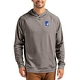 thumbnail image 1 of Men's Cutter & Buck Heather Charcoal Duke Blue Devils Primary Logo Adapt Knit Raglan Pullover Hoodie, 1 of 2