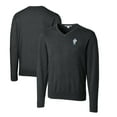 thumbnail image 1 of Men's Cutter & Buck Heather Charcoal Houston Oilers Throwback Logo Lakemont Tri-Blend Big & Tall V-Neck Pullover Sweater, 1 of 3