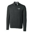 thumbnail image 1 of Men's Cutter & Buck Heather Charcoal Maine Black Bears Big & Tall Lakemont Half-Zip Jacket, 1 of 1