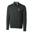 thumbnail image 1 of Men's Cutter & Buck Heather Charcoal UCF Knights Big & Tall Lakemont Half-Zip Jacket, 1 of 1