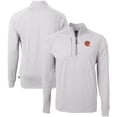 thumbnail image 1 of Men's Cutter & Buck Heather Gray Cincinnati Bengals Big & Tall Adapt Eco Raglan Quarter-Zip Jacket, 1 of 3