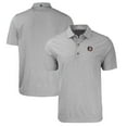 thumbnail image 1 of Men's Cutter & Buck  Heather Gray Florida State Seminoles Forge Eco Heathered Stripe Stretch Recycled Polo, 1 of 3