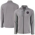 thumbnail image 1 of Men's-Cutter & Buck  Heather Gray Inter Miami CF Peshastin Eco Fleece Recycled Raglan Full-Zip Jacket, 1 of 3