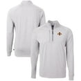 thumbnail image 1 of Men's Cutter & Buck  Heather Gray Iowa State Cyclones Big & Tall Adapt Eco Knit Quarter-Zip Pullover Top, 1 of 3