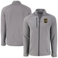 thumbnail image 1 of Men's-Cutter & Buck  Heather Gray LAFC Peshastin Eco Fleece Recycled Raglan Full-Zip Jacket, 1 of 3