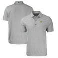 thumbnail image 1 of Men's Cutter & Buck  Heather Gray Vanderbilt Commodores Forge Eco Heathered Stripe Stretch Recycled Polo, 1 of 3