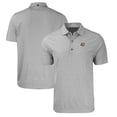 thumbnail image 1 of Men's Cutter & Buck  Heather Gray Wichita State Shockers Forge Eco Heathered Stripe Stretch Recycled Polo, 1 of 3