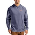 thumbnail image 1 of Men's Cutter & Buck Heather Navy Kansas City Chiefs Adapt Americana Knit Recycled Raglan Pullover Hoodie, 1 of 2