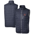 thumbnail image 1 of Men's Cutter & Buck  Heather Navy Portland Sea Dogs Rainier PrimaLoft Big & Tall Eco Insulated Full-Zip Puffer Vest, 1 of 3