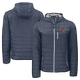 thumbnail image 1 of Men's Cutter & Buck  Heather Navy Portland Sea Dogs Rainier PrimaLoft Eco Full-Zip Hooded Jacket, 1 of 3