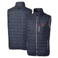 thumbnail image 1 of Men's Cutter & Buck Heather Navy Portland Sea Dogs Rainier PrimaLoft Eco Insulated Full-Zip Puffer Vest, 1 of 3