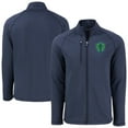 thumbnail image 1 of Men's-Cutter & Buck  Heather Navy Seattle Sounders FC Peshastin Eco Fleece Recycled Raglan Full-Zip Jacket, 1 of 3