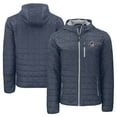 thumbnail image 1 of Men's Cutter & Buck  Heather Navy Springfield Cardinals Rainier PrimaLoft Eco Full-Zip Hooded Jacket, 1 of 3
