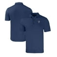 thumbnail image 1 of Men's Cutter & Buck  Heather Navy Texas Rangers Stars & Stripes Forge Eco Stretch Recycled Polo, 1 of 3