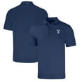 thumbnail image 1 of Men's Cutter & Buck Heather Navy Yale Bulldogs Forge Eco Stretch Recycled Polo, 1 of 3