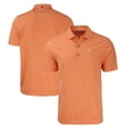 thumbnail image 1 of Men's Cutter & Buck Heather Orange Houston Astros Forge Eco Heathered Stripe Stretch Recycled Polo, 1 of 3