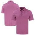 thumbnail image 1 of Men's Cutter & Buck Heather Pink Los Angeles Chargers Forge Eco Stretch Recycled Polo, 1 of 3