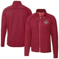 thumbnail image 1 of Men's-Cutter & Buck  Heather Red Toronto FC Mainsail Sweater-Knit Full-Zip Jacket, 1 of 3
