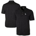thumbnail image 1 of Men's Cutter & Buck Heathered Black Los Angeles Dodgers Advantage Space Dye Tri-Blend Polo, 1 of 3