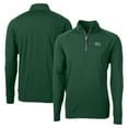 thumbnail image 1 of Men's Cutter & Buck  Hunter Green Ivy League DryTec Adapt Eco Knit Stretch Recycled Quarter Zip Pullover, 1 of 3