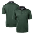 thumbnail image 1 of Men's Cutter & Buck Hunter Green South Florida Bulls DryTec Tri-Blend Virtue Eco Pique Micro Stripe Recycled Polo, 1 of 3