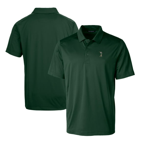 Men's Cutter & Buck Hunter Green South Florida Bulls Prospect Eco Textured Stretch Recycled DryTec Polo