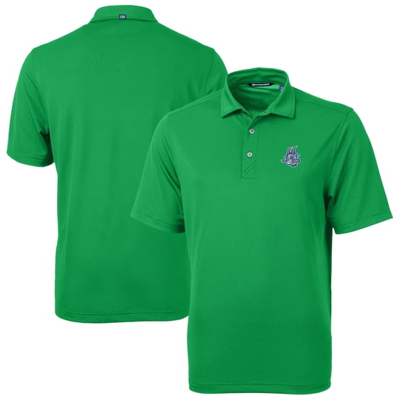 Men's Cutter & Buck Kelly Green Hartford Yard Goats Virtue Eco Pique Recycled Polo