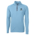 thumbnail image 1 of Men's Cutter & Buck  Light Blue Citadel Bulldogs Vault Adapt Eco Knit Stretch Recycled DryTec Quarter-Zip Top, 1 of 1