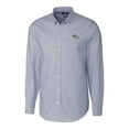 thumbnail image 1 of Men's Cutter & Buck Light Blue Denver Broncos Big & Tall Stretch Oxford Long Sleeve Woven Button-Down Shirt, 1 of 1