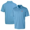 thumbnail image 1 of Men's Cutter & Buck Light Blue Ole Miss Rebels Team Logo Big & Tall Prospect Textured Stretch Polo, 1 of 3
