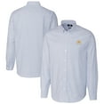 thumbnail image 1 of Men's Cutter & Buck Light Blue/White Presidents Cup Oxford Stripe Long Sleeve Button-Down Shirt, 1 of 3