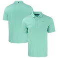 thumbnail image 1 of Men's Cutter & Buck Light Green Denver Broncos Forge Eco Double Stripe Stretch Recycled Polo, 1 of 3
