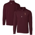 thumbnail image 1 of Men's Cutter & Buck  Maroon Minnesota Golden Gophers Vault DryTec Traverse Stretch Quarter-Zip Pullover, 1 of 3