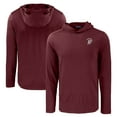 thumbnail image 1 of Men's Cutter & Buck Maroon Mississippi State Bulldogs Coastline Epic Comfort Eco Recycled Long Sleeve Hoodie T-Shirt, 1 of 3