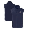 thumbnail image 1 of Men's Cutter & Buck  Navy Arizona Diamondbacks Stars & Stripes Big & Tall Charter Eco Full-Zip Vest, 1 of 3