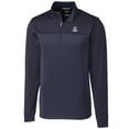 thumbnail image 1 of Men's Cutter & Buck Navy Arizona Wildcats Big & Tall Traverse Stripe Half-Zip Pullover Jacket, 1 of 1