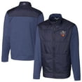 thumbnail image 1 of Men's Cutter & Buck Navy Arnold Palmer Invitational Big & Tall Stealth Full-Zip Jacket, 1 of 3