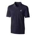 thumbnail image 1 of Men's Cutter & Buck Navy Atlanta Braves Big & Tall Forge Stretch Polo, 1 of 1