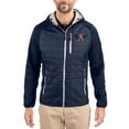 thumbnail image 1 of Men's-Cutter & Buck  Navy Auburn Tigers Rainier Eco Hybrid PrimaLoft Raglan Full-Zip Jacket, 1 of 2