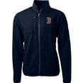 thumbnail image 1 of Men's Cutter & Buck Navy Boston Red Sox Cascade Eco Sherpa Fleece Full-Zip Jacket, 1 of 1
