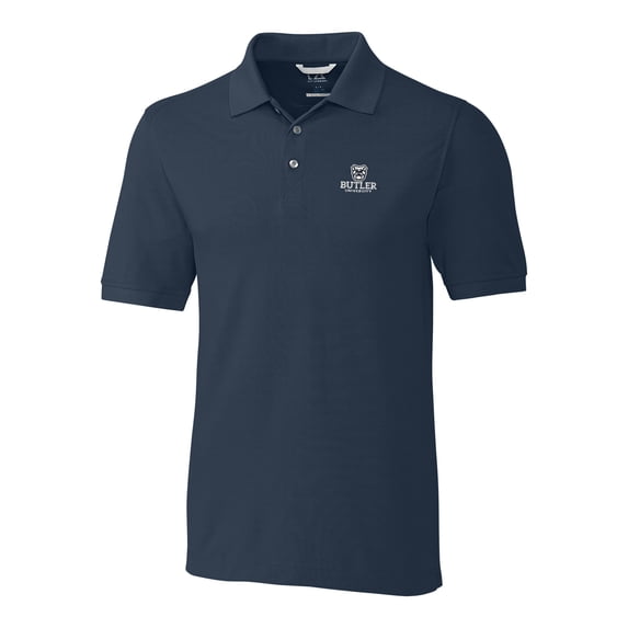 Men's Cutter & Buck Navy Butler Bulldogs Collegiate Big & Tall Advantage DryTec Polo