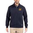 thumbnail image 1 of Men's-Cutter & Buck  Navy Cal Bears Roam Eco Recycled Full-Zip Jacket, 1 of 2