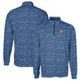 thumbnail image 1 of Men's Cutter & Buck Navy Cal Bears Traverse Camo Print Stretch Quarter-Zip Pullover Top, 1 of 3